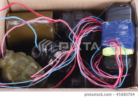Mailbomb - Improvised Explosive Device in mailbox 45880784