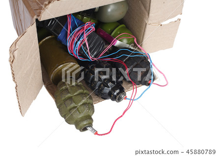 Mailbomb - Improvised Explosive Device in mailbox 45880789