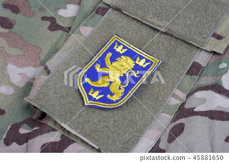 Ukraine Army uniform badge - coat of arms 45881650