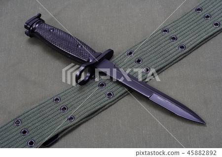 bayonet with US ARMY uniform 45882892