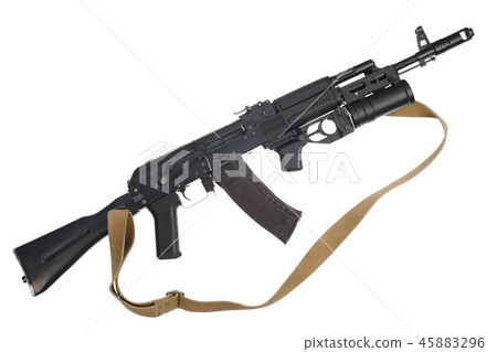 AK 74M assault rifle with grenade launcher  45883296