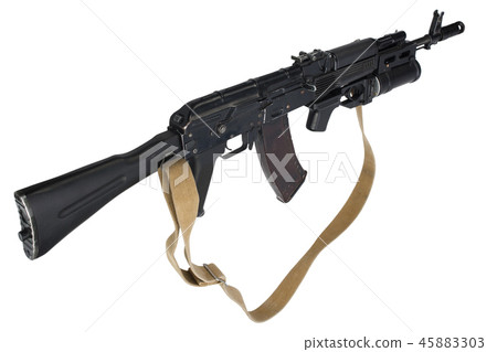 AK 74M assault rifle with grenade launcher AK 74M assault rifle with grenade launcher 45883303