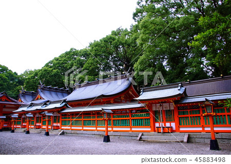 Kumano Miyama Kumano Hayatama Taisha Kamisandon (Wakayama Shingu city) Kumano Miyama Kumano Hayatama Taisha Kamisandon (Wakayama Shingu city) 45883498