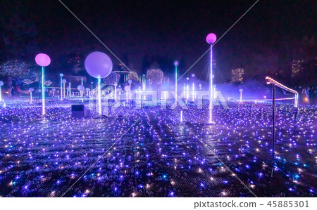 Christmas illumination Tokyo Midtown Starlight Garden 2018 45885301