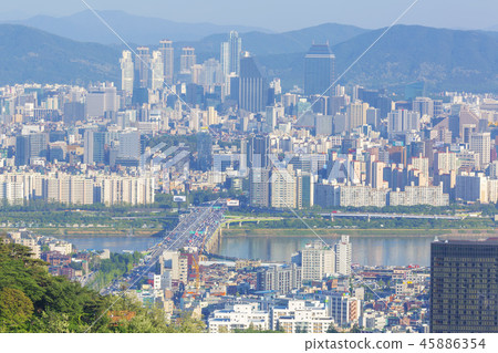 Seoul, Korea, Namsan, Seoul City 45886354