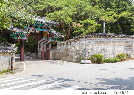 Seoul, Korea, Exploration Route, Samcheonggak Seoul, Korea, Exploration Route, Samcheonggak 45886744