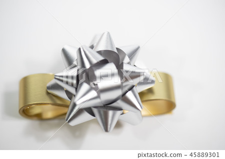 colorful ribbons bows on the white background colorful ribbons bows on the white background 45889301
