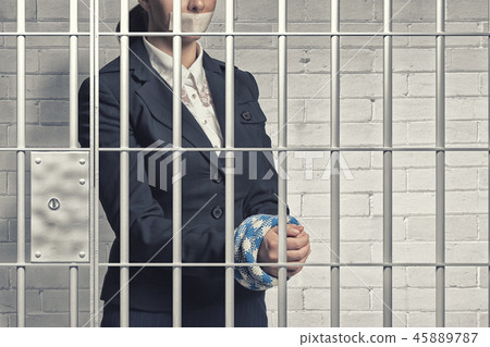 Woman prisoned in ward 45889787