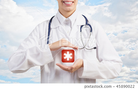 Medicine cross symbol Medicine cross symbol 45890022