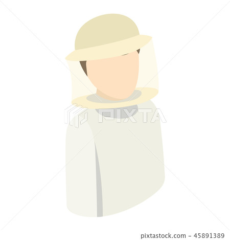 Beekeeper isometric 3d icon 45891389