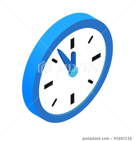 Five minutes to twelve icon 45891516