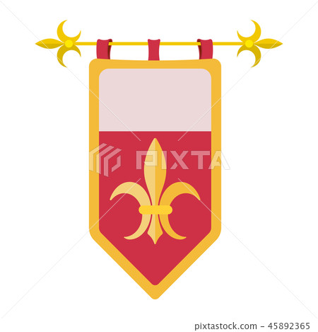 Medieval coat cartoon icon Medieval coat cartoon icon 45892365