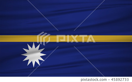 Nauru flag vector Nauru flag vector 45892733