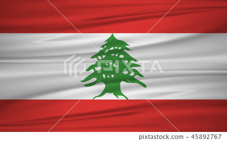 Lebanon Flag 45892767