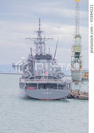 Kobe Port's submarine rescue boat Chihaya 45894221
