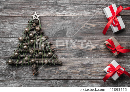 Holiday decorated christmas tree,background Holiday decorated christmas tree,background 45895553