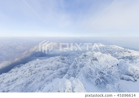 Muju,Deogyusan,雪,冬天,韓國,風景 Muju,Deogyusan,雪,冬天,韓國,風景 45896614