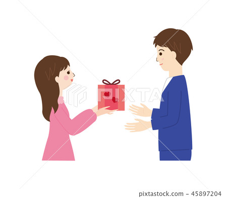 Person material-Valentine image 45897204