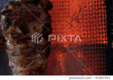 Traditional Turkish food Doner Kebab 45897407