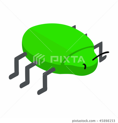 Spy bug isometric 3d icon 45898153