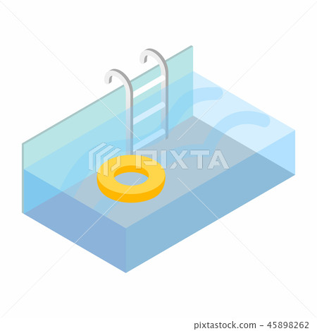 Stairs of the swimming pool Stairs of the swimming pool 45898262