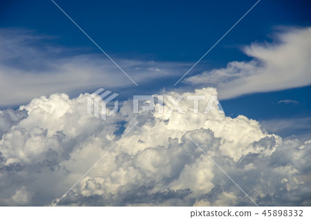 Blue sky and clouds Blue sky and clouds 45898332