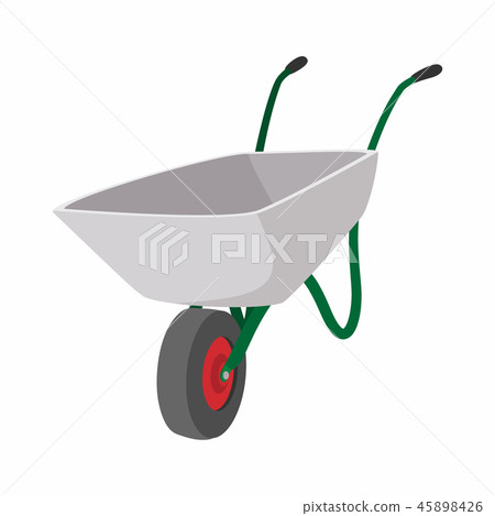 Garden wagon cartoon icon Garden wagon cartoon icon 45898426