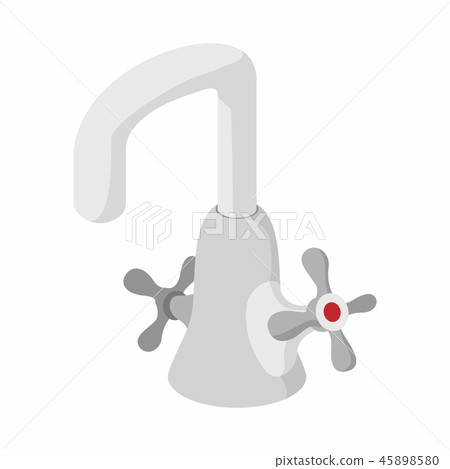 Water faucet cartoon icon 45898580