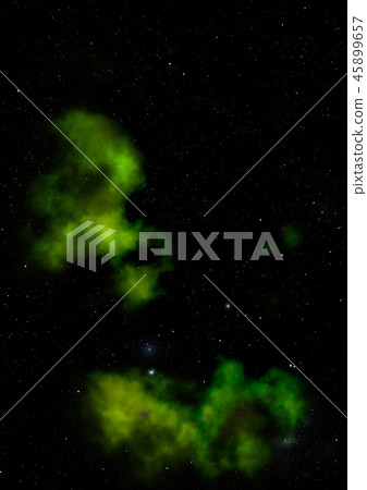 Being shone nebula. 3D rendering Being shone nebula. 3D rendering 45899657