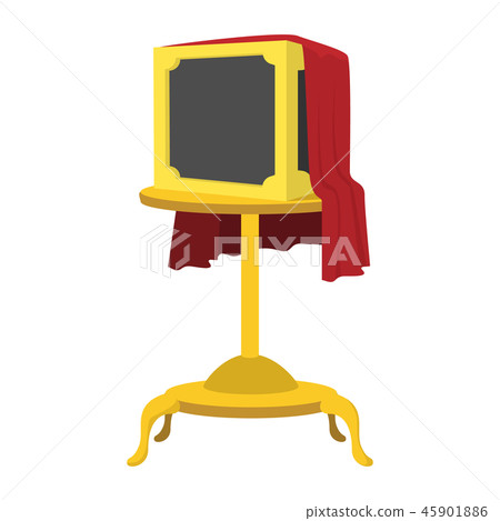 Magic box cartoon icon 45901886