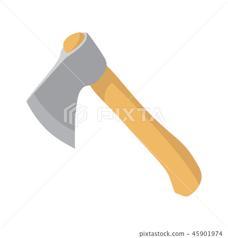 Ax cartoon icon  45901974