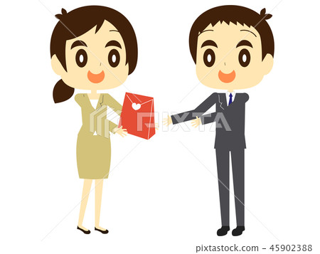 Office employee Valentine 45902388