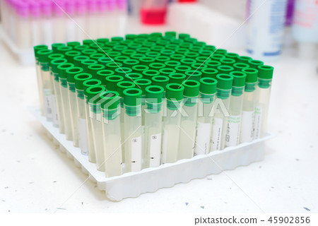 empty blood testing tube in laboratory empty blood testing tube in laboratory 45902856