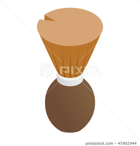Brush hairdresser isometric 3d icon Brush hairdresser isometric 3d icon 45902944
