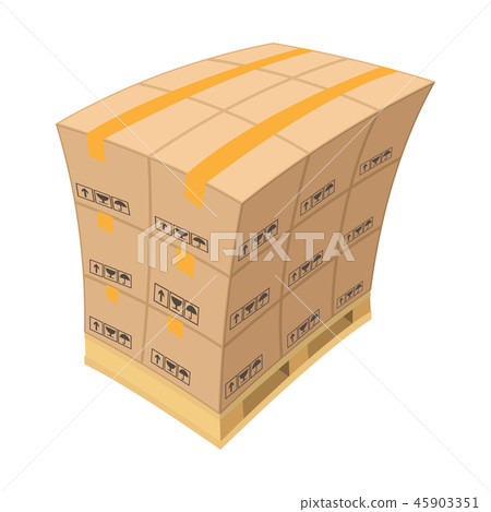 Pallet cartoon icon Pallet cartoon icon 45903351