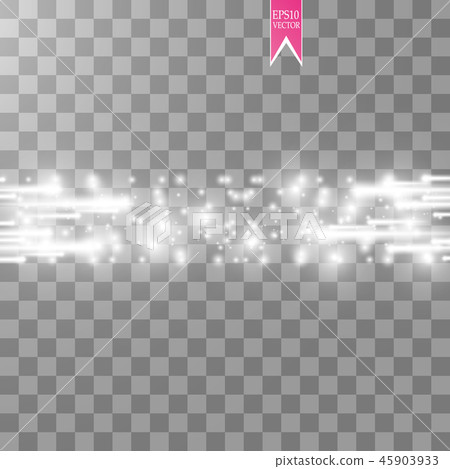 Vector white glitter wave abstract illustration. 45903933