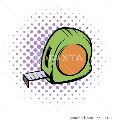 Tape measure comics icon Tape measure comics icon 45904100