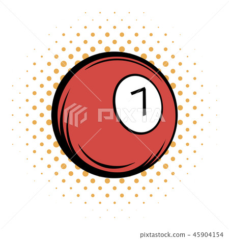 Billiard ball comics icon Billiard ball comics icon 45904154