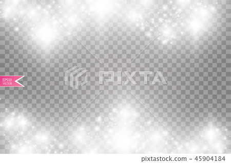 Vector white glitter wave abstract illustration. 45904184