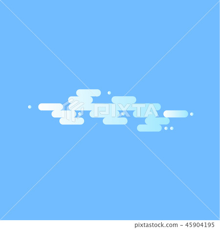 Blue sky with white clouds. Blue sky with white clouds. 45904195