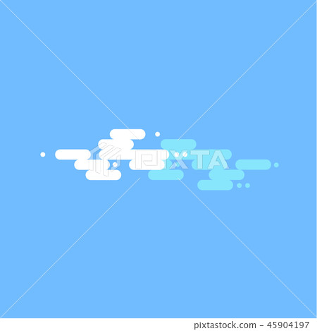 Blue sky with white clouds. Blue sky with white clouds. 45904197