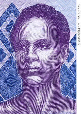 Sengbe Pieh portrait from Sierra Leonean money  45904660