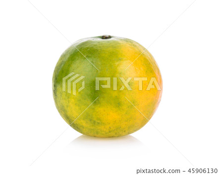 Orange fruit isolated on white background 45906130