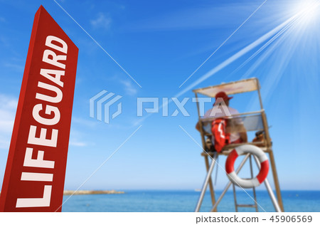 Lifeguard station and Surveillance Tower Lifeguard station and Surveillance Tower 45906569