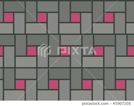 Vector stones floor tile seamless pattern Vector stones floor tile seamless pattern 45907208