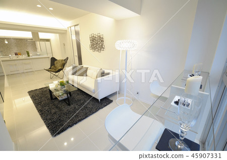 Apartment living room Apartment living room 45907331