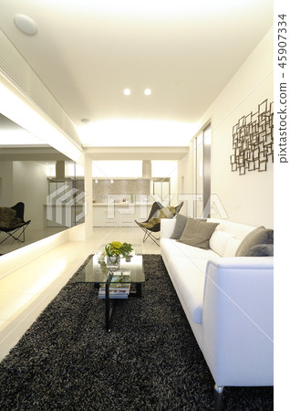 Apartment living room Apartment living room 45907334