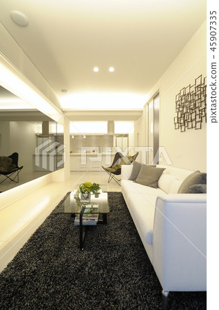 Apartment living room Apartment living room 45907335