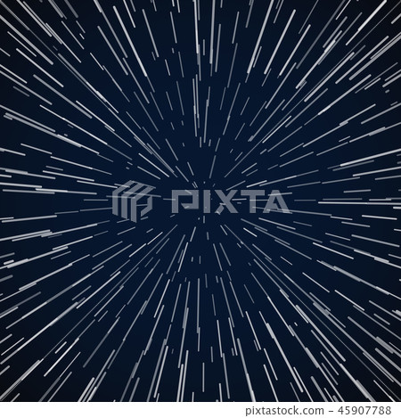 Warp stars zoom blue galaxy war vector abstract background Warp stars zoom blue galaxy war vector abstract background 45907788