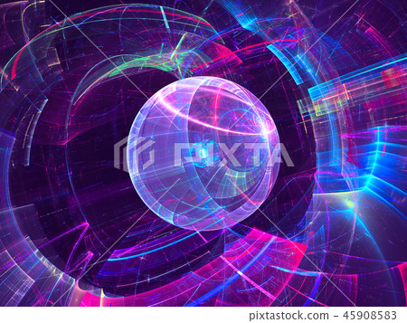 Colorful technology background  45908583